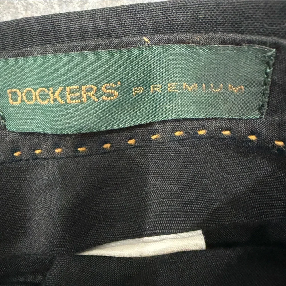 Dockers Premium Black Suit Trousers 36X28